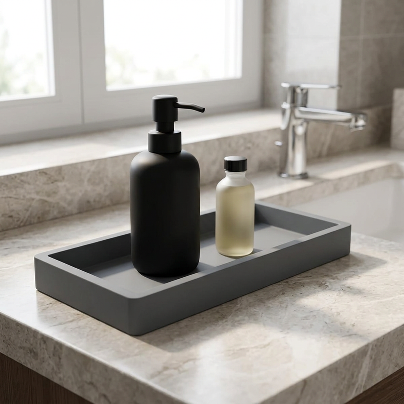 Silicone Bathroom Tray