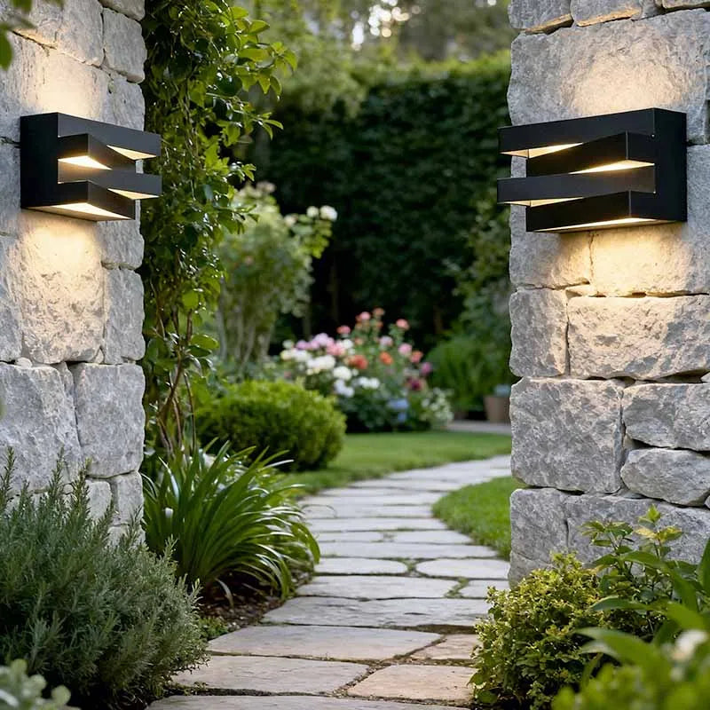 Aluminium Modern Outdoor Wall Light