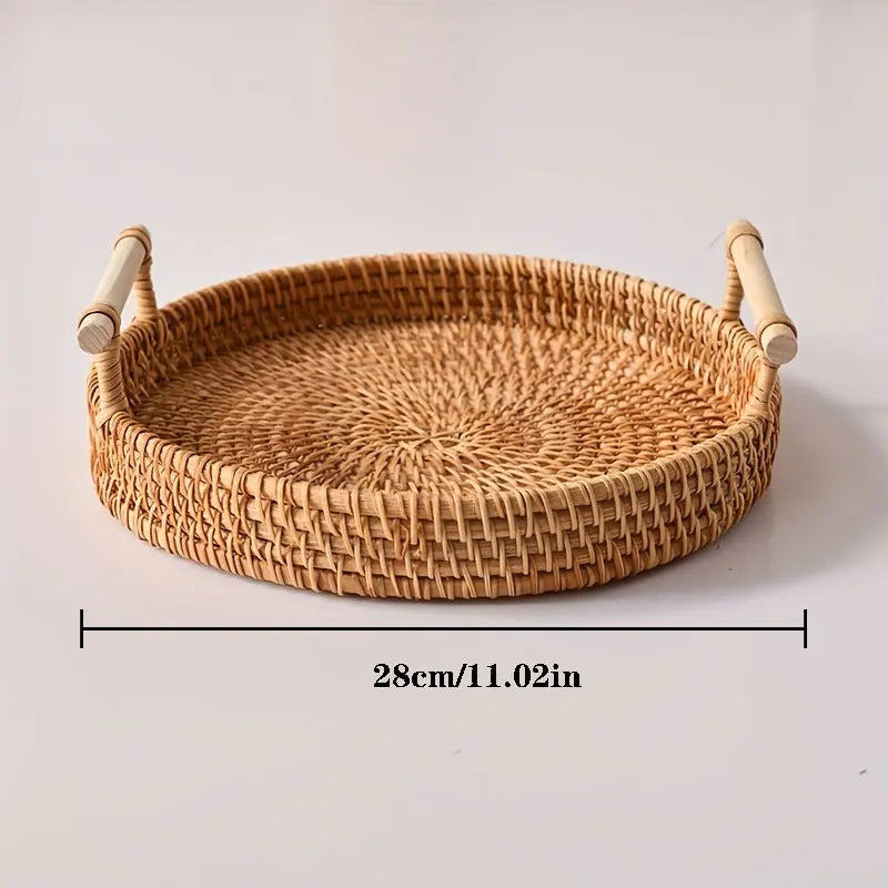 Rattan Storage Tray