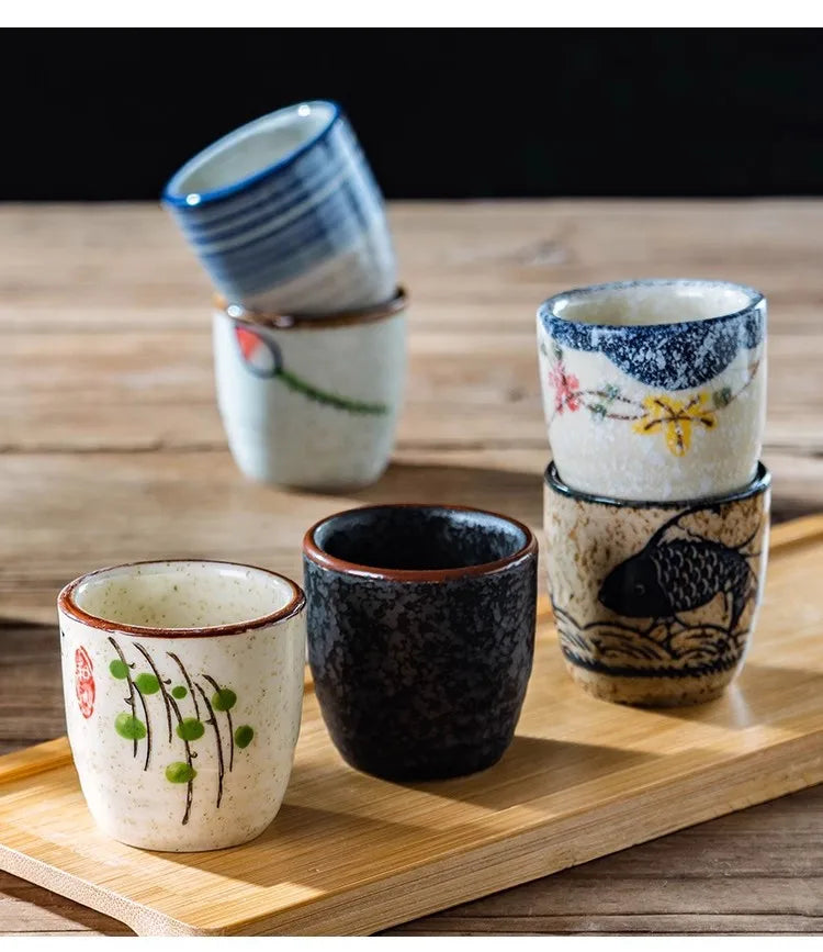 Ceramic Japanese Sake Cup