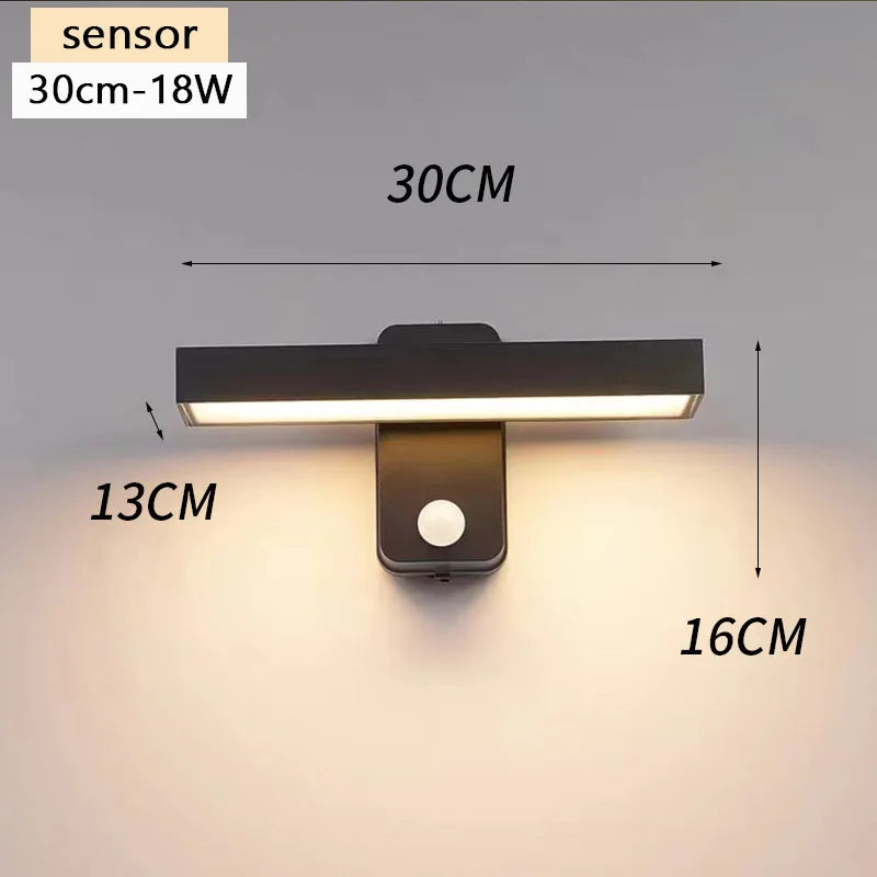 Motion Sensor Outdoor Wall Light