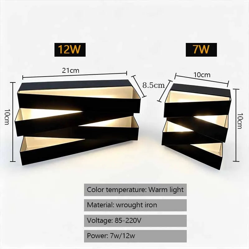 Aluminium Modern Outdoor Wall Light