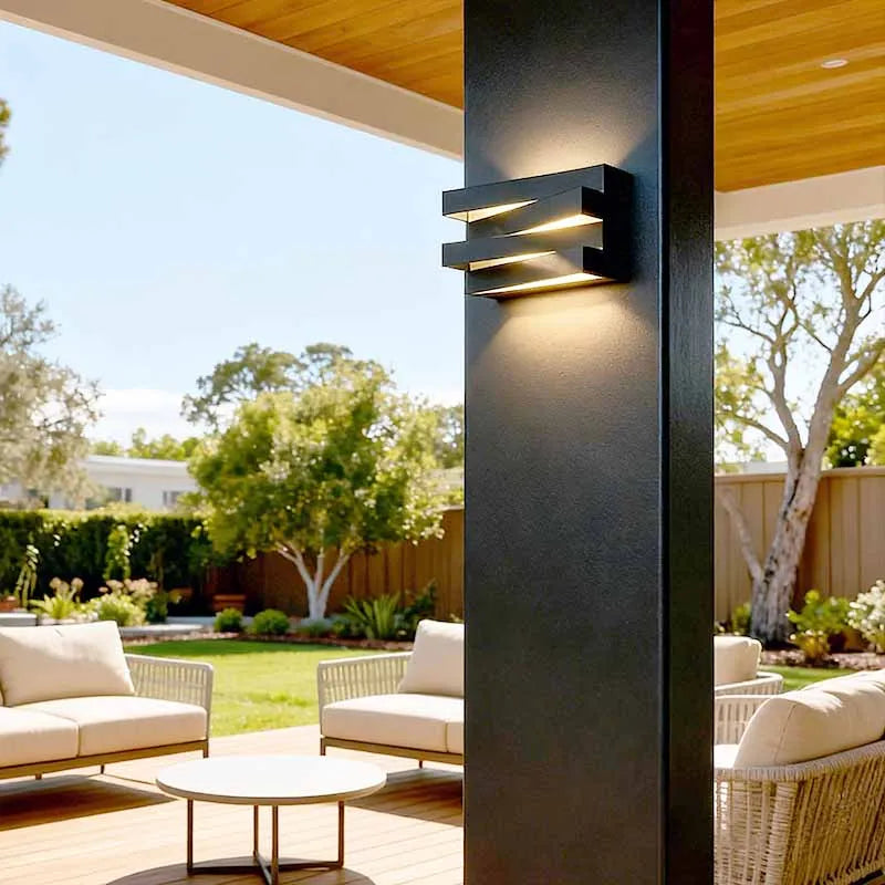 Aluminium Modern Outdoor Wall Light