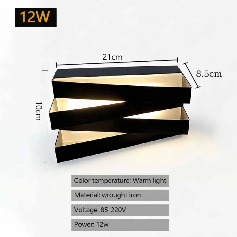 Aluminium Modern Outdoor Wall Light