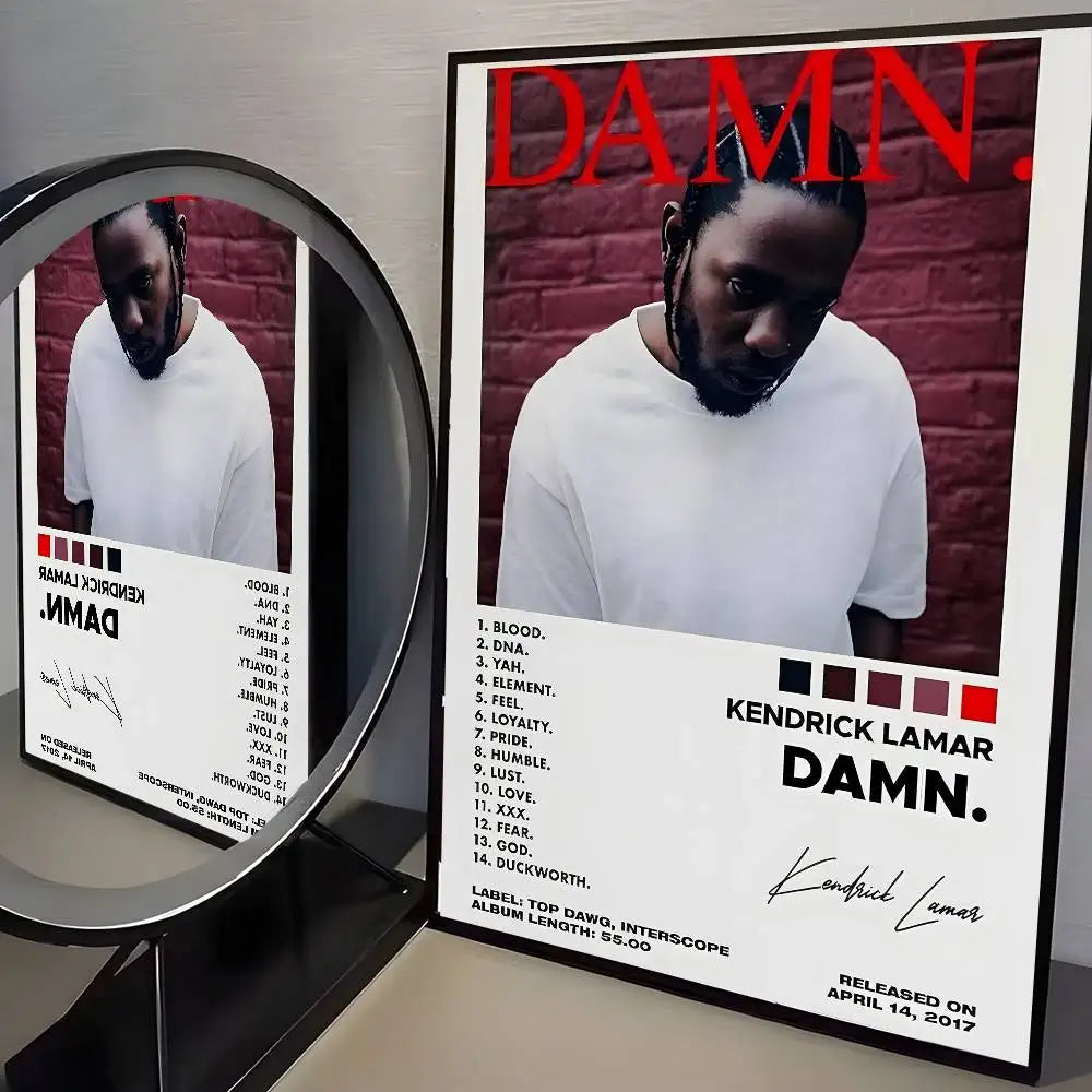 Kendrick Lamar Album Inspired Poster
