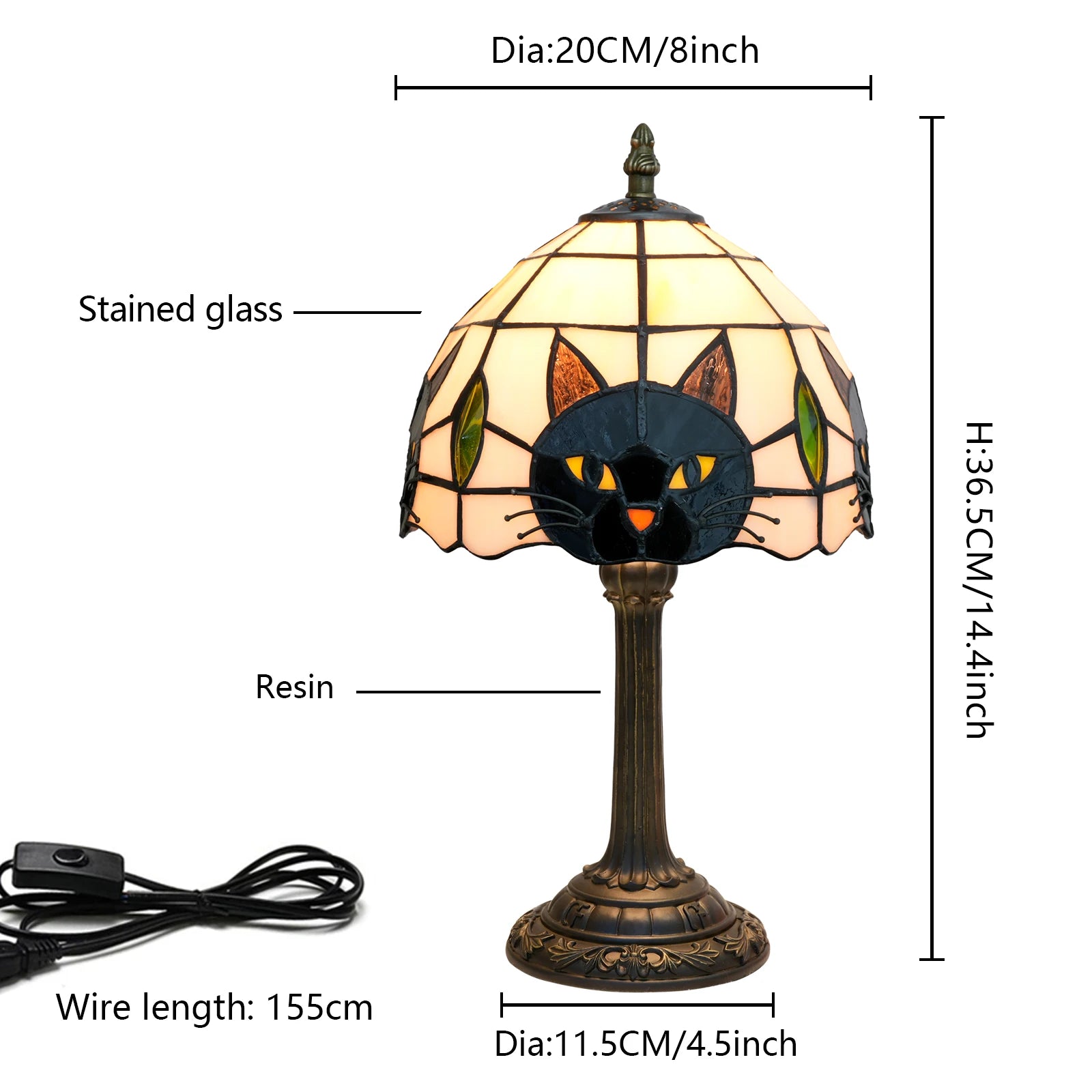 Black Desk Lamp