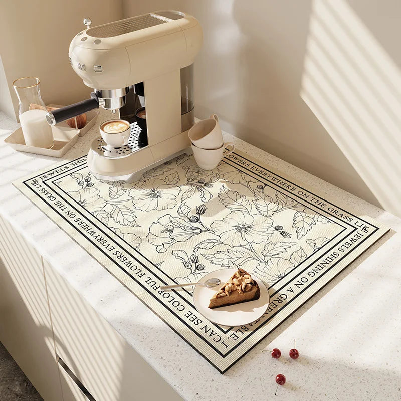 Absorbent Non-Slip Bath Mat