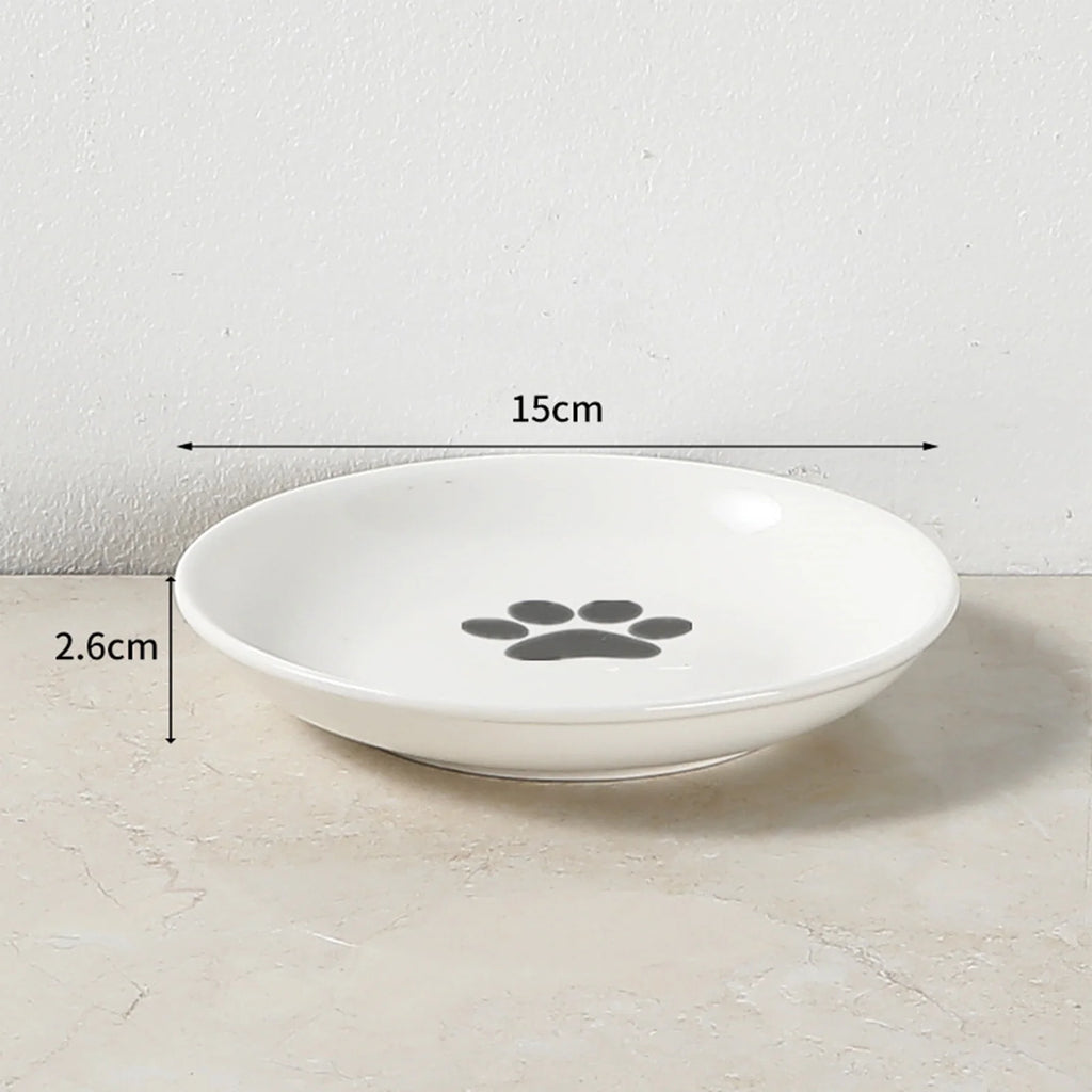Ceramic Nordic Raised Pet Bowl