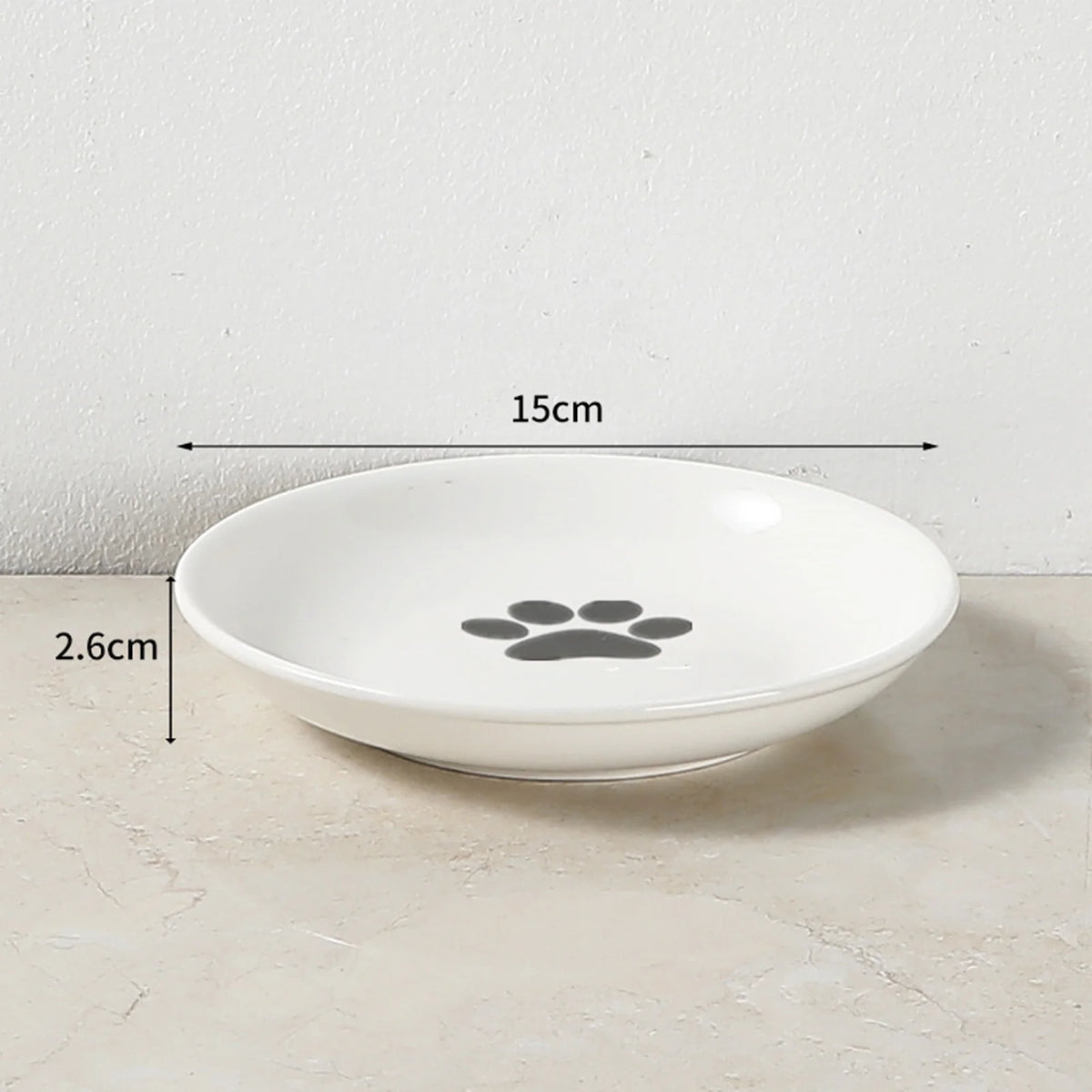Ceramic Nordic Raised Pet Bowl