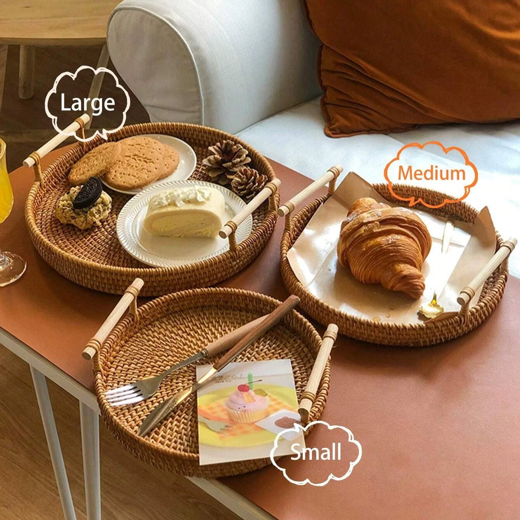 Rattan Storage Tray