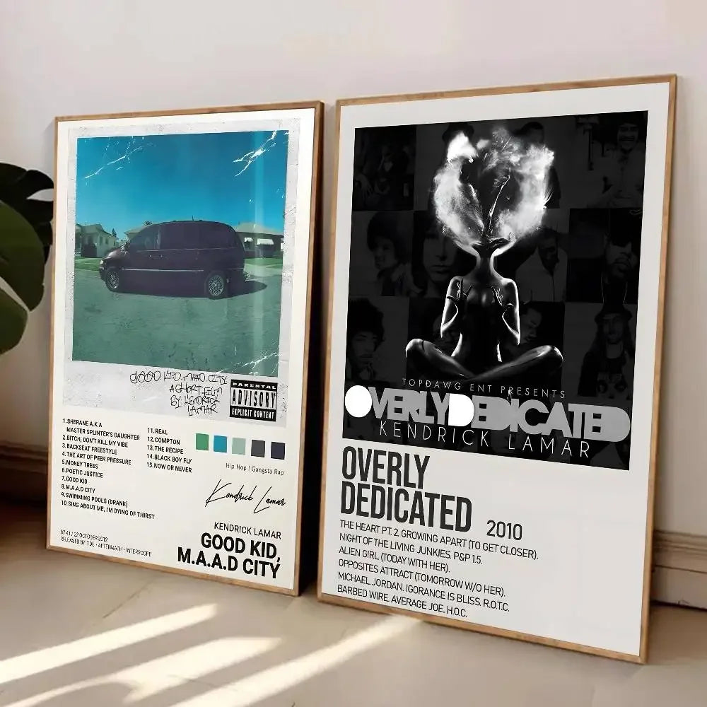 Kendrick Lamar Album Inspired Poster