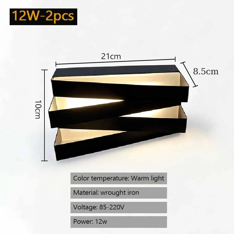 Aluminium Modern Outdoor Wall Light