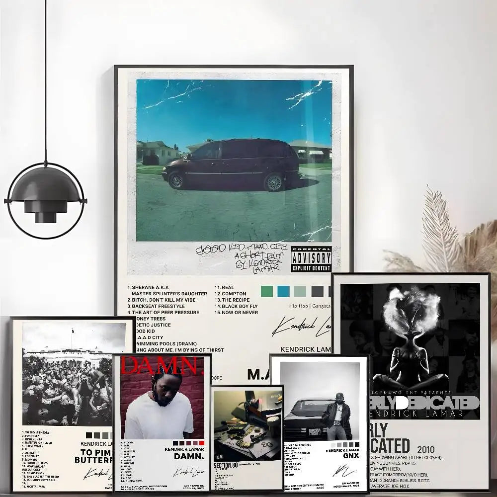 Kendrick Lamar Album Inspired Poster