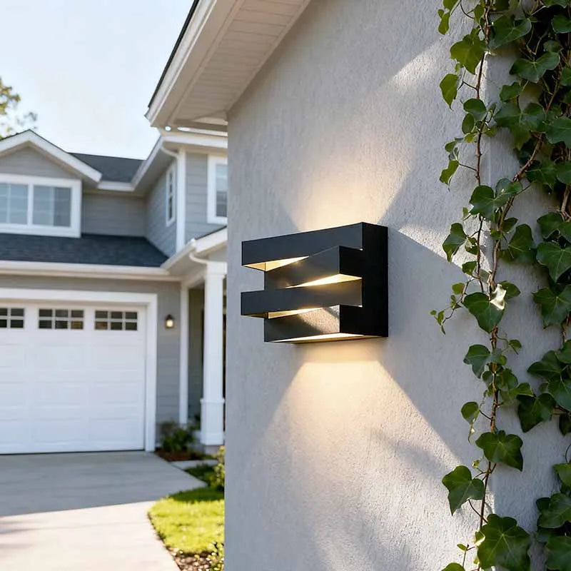 Aluminium Modern Outdoor Wall Light