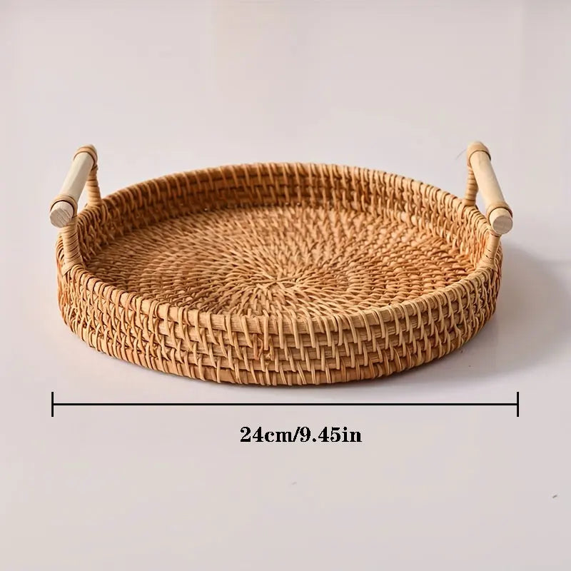 Rattan Storage Tray
