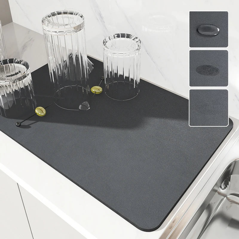 Absorbent Non-Slip Bath Mat