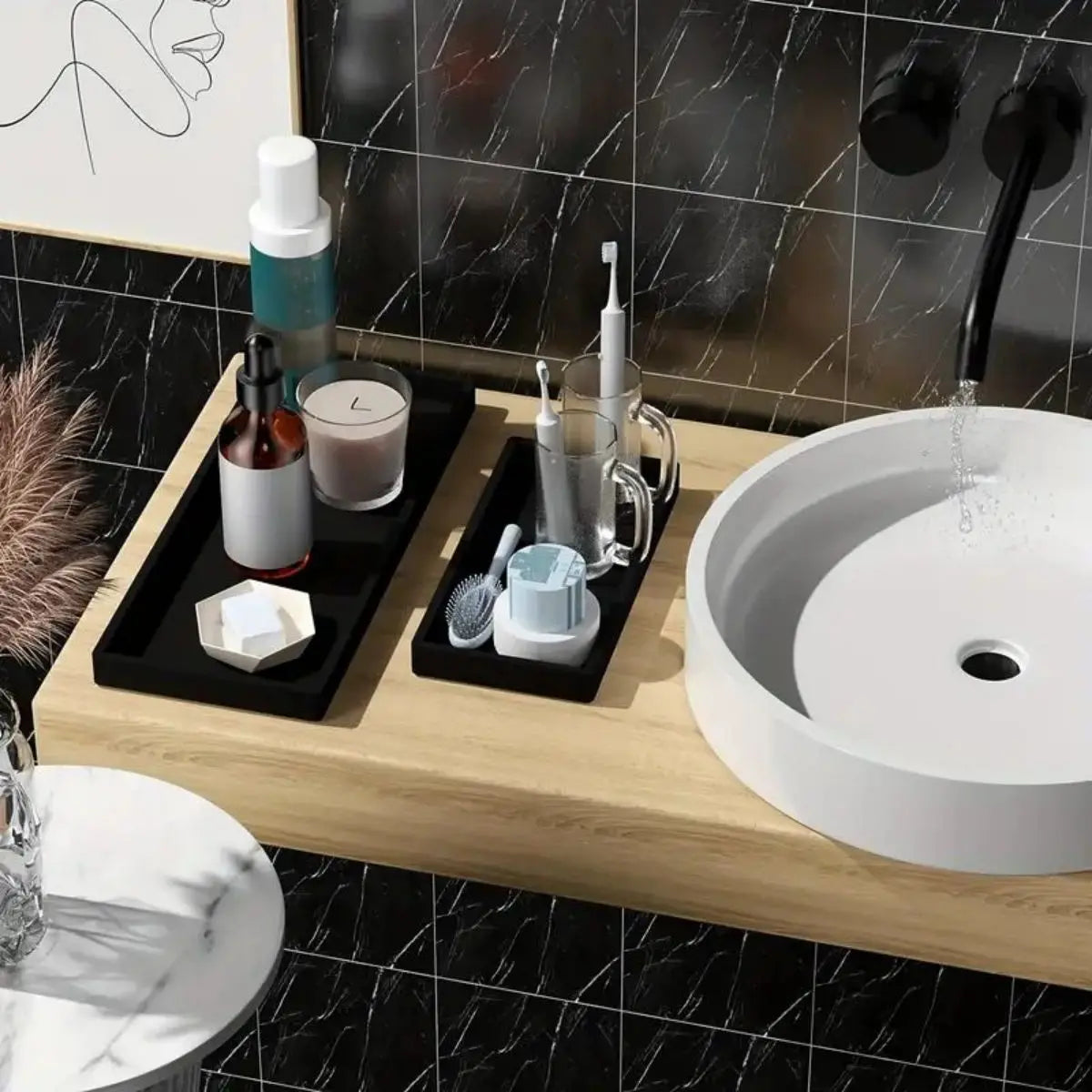 Silicone Bathroom Tray