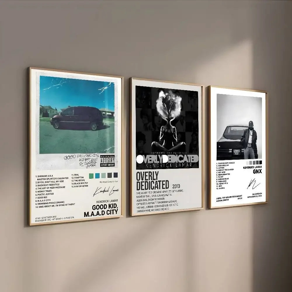 Kendrick Lamar Album Inspired Poster