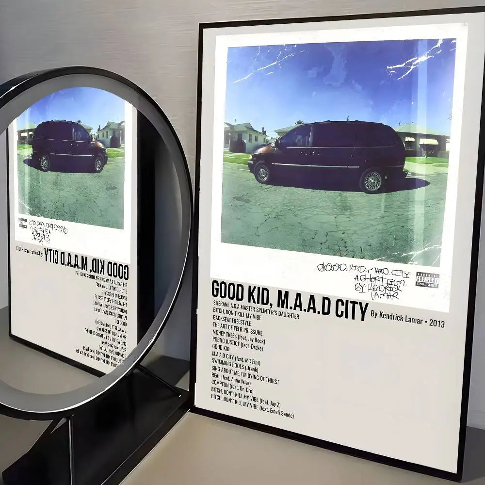Kendrick Lamar Album Inspired Poster