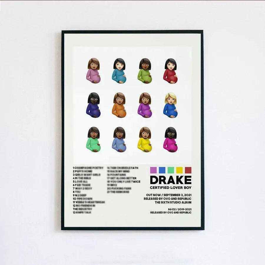 Drake Album Inspired Poster
