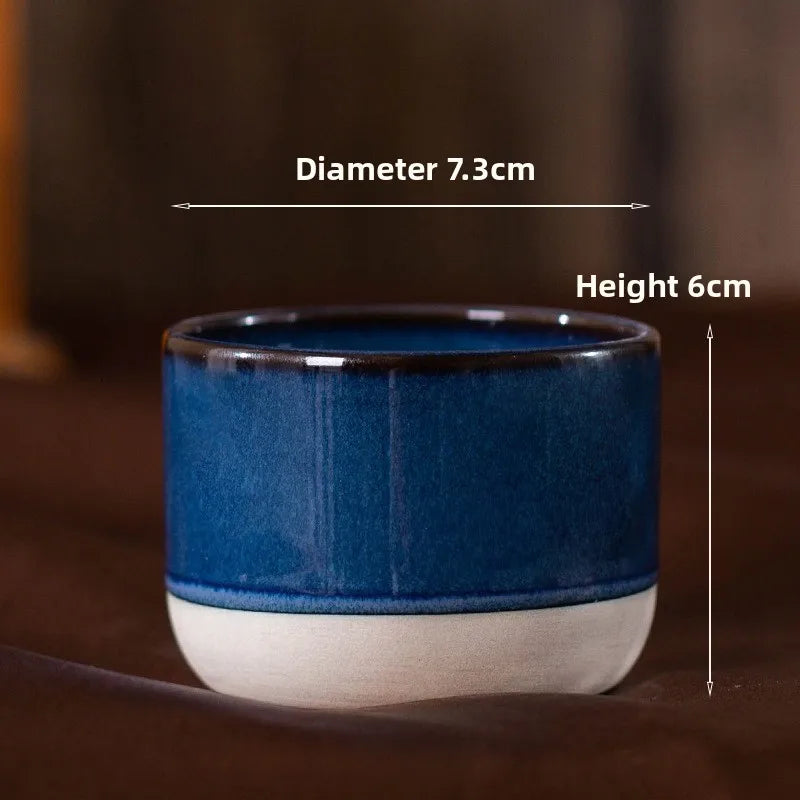 Stoneware Ceramic Japanese Tea Cup + Set