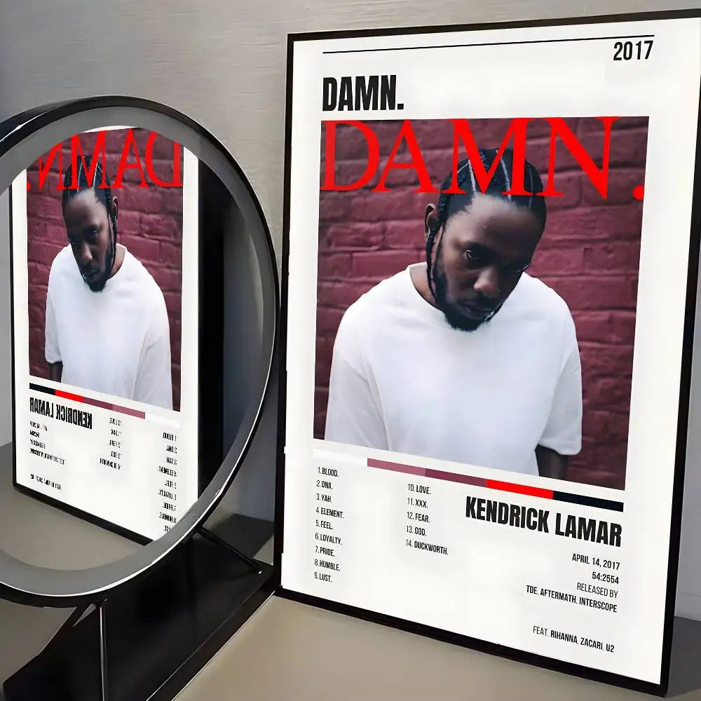 Kendrick Lamar Album Inspired Poster