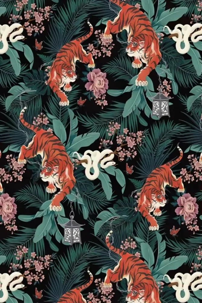 Tiger Area Rug