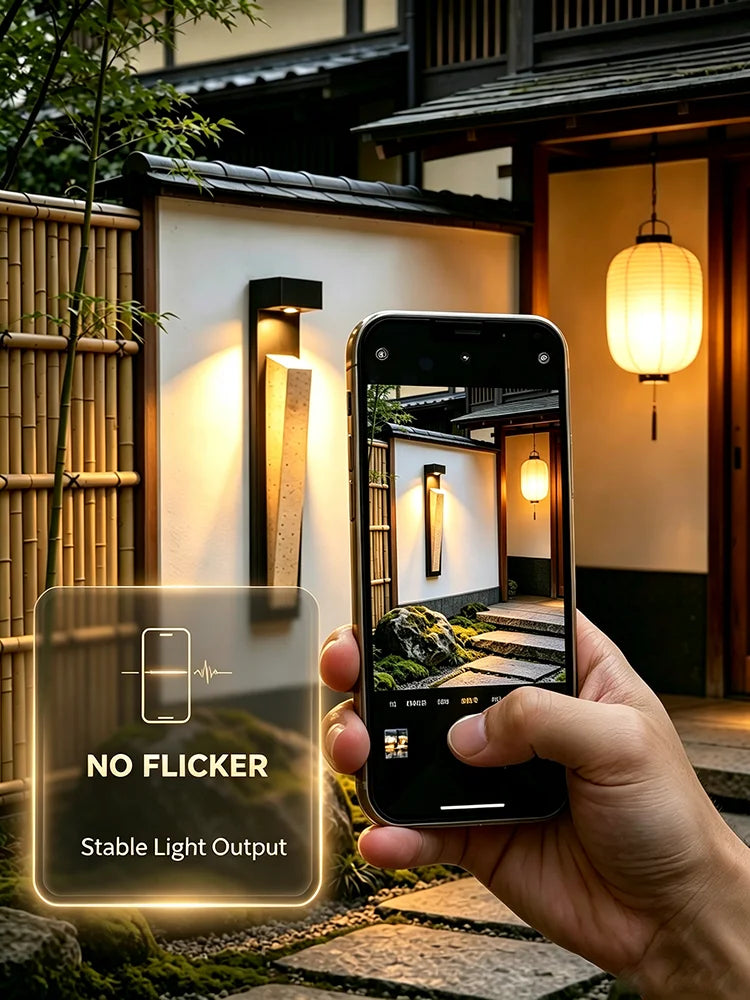 IP65 Travertine Outdoor Wall Light