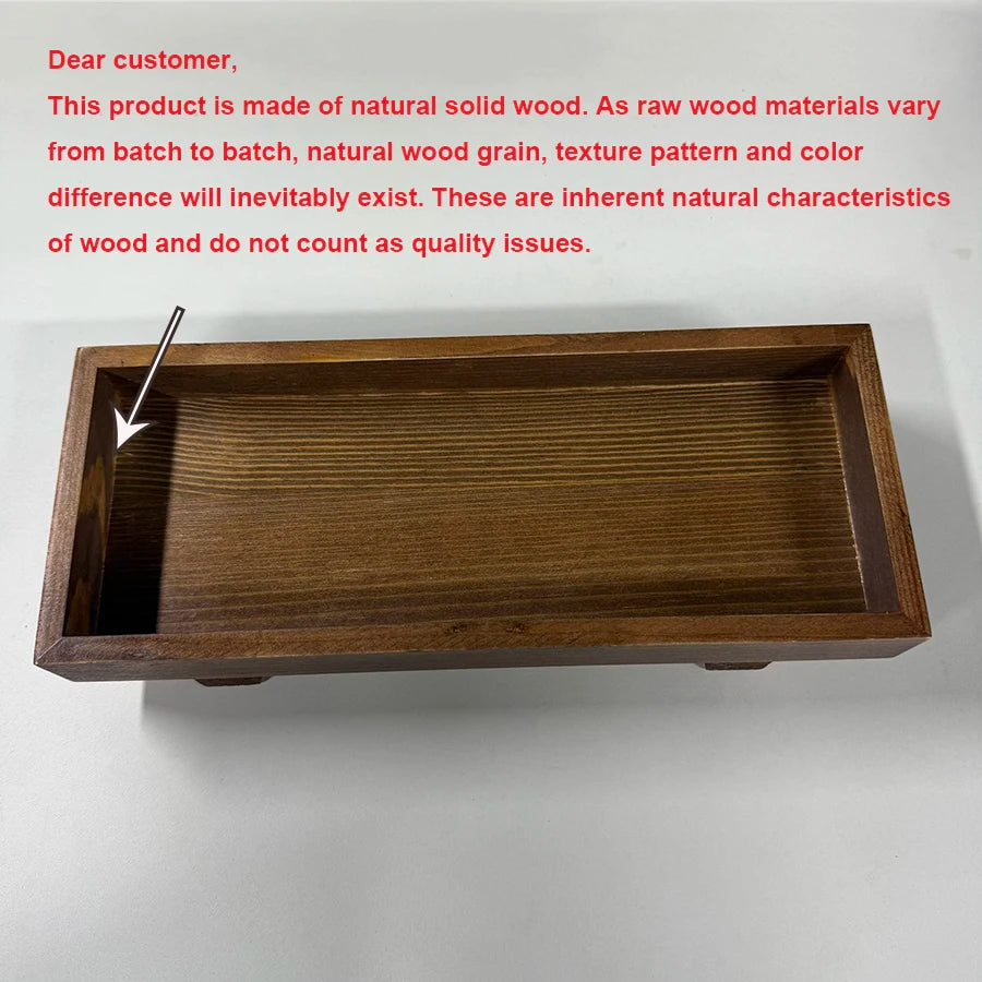 Wooden Japanese Storage Tray