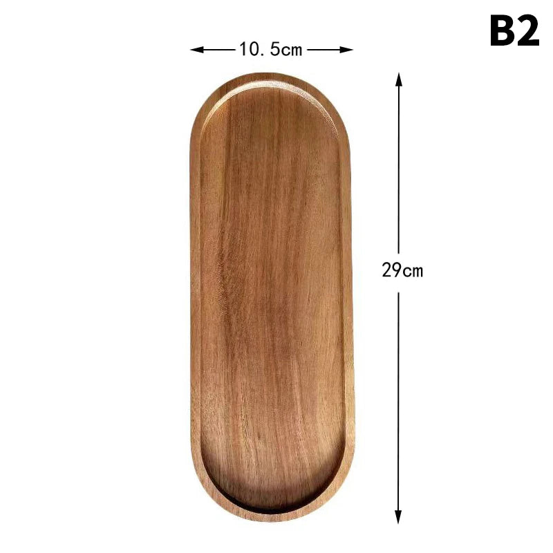 Wooden Japanese Serving Tray