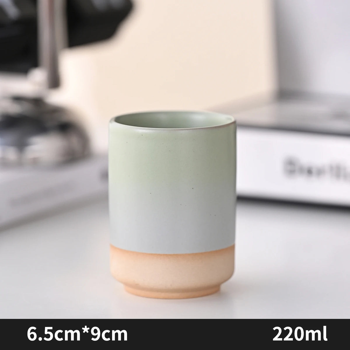 Stoneware Ceramic Japanese Tea Cup + Set