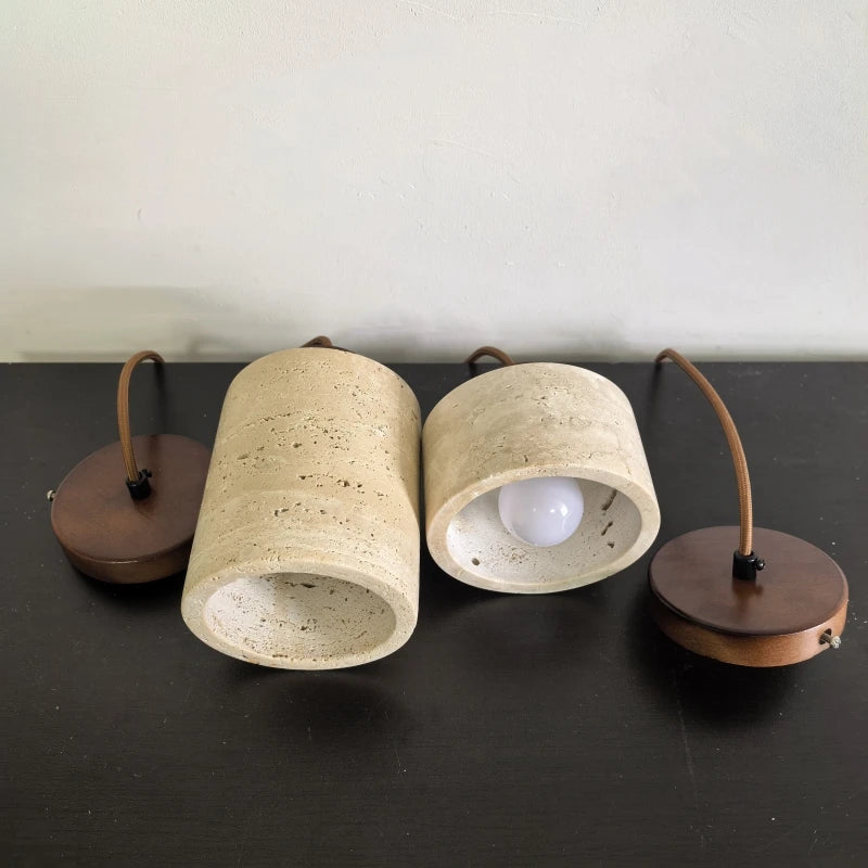 Travertine Modern Pendant Light