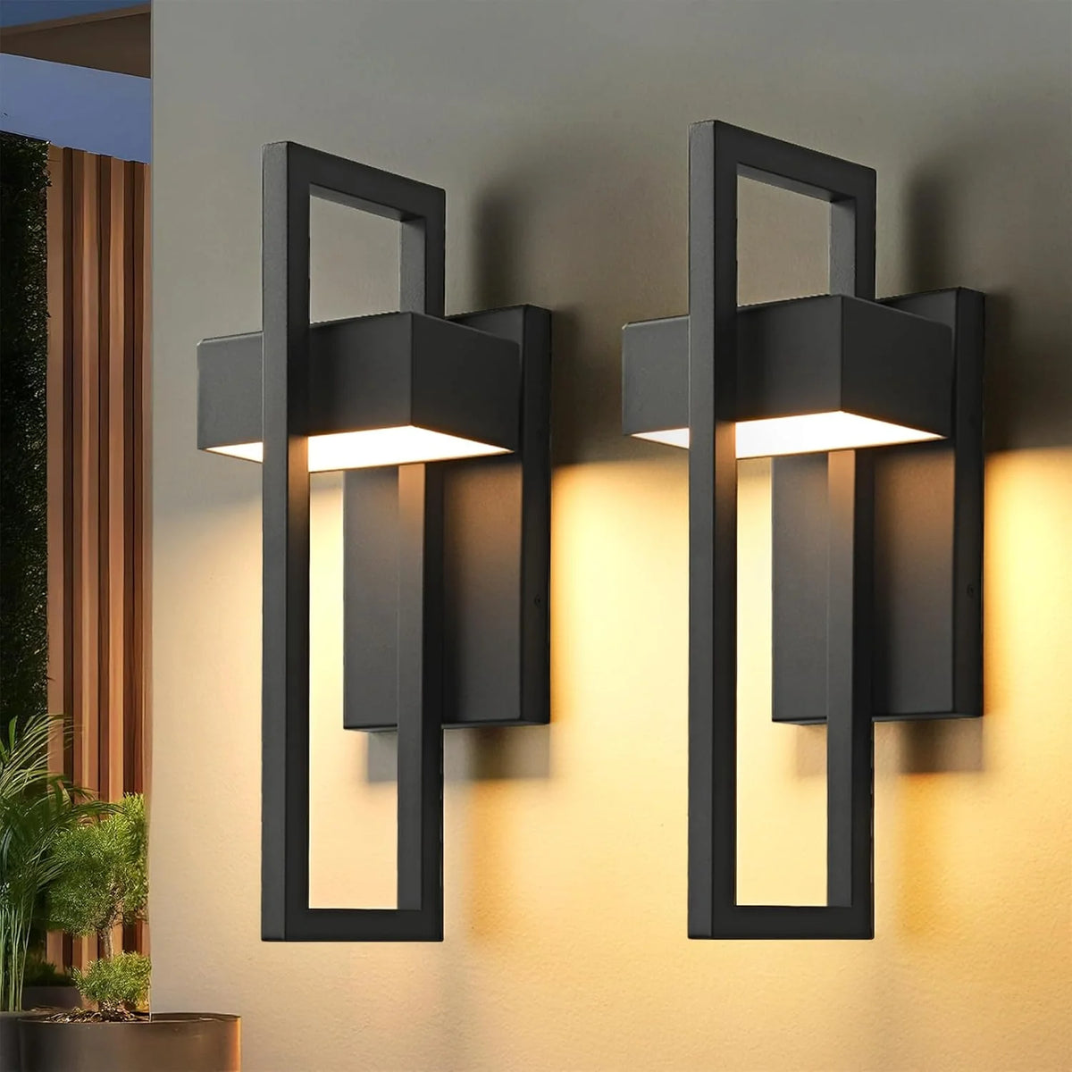 Retro IP65 Aluminium Outdoor Wall Light