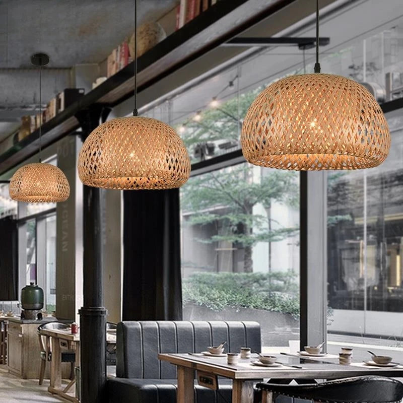 Rattan Pendant Light