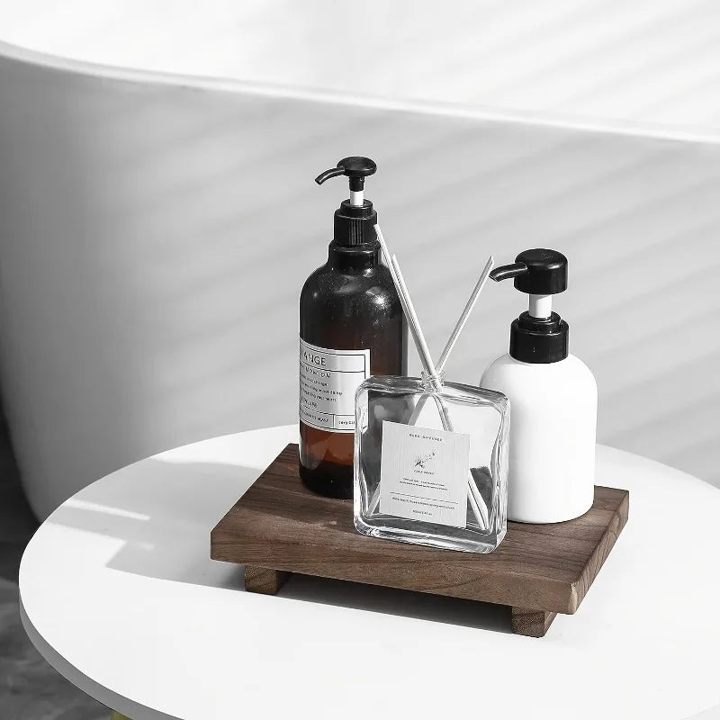 Wooden Bathroom Tray
