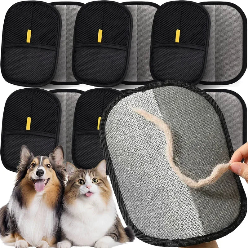 Faux Fur Pet Grooming Glove