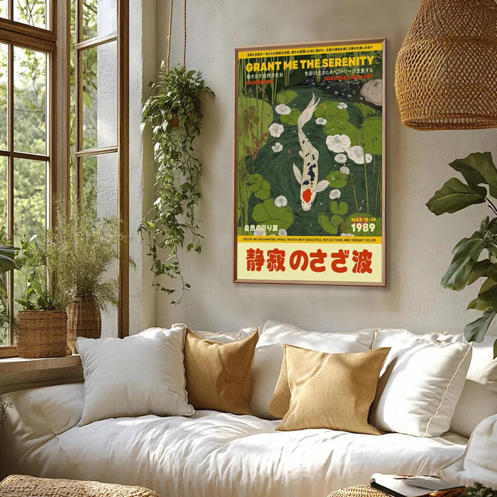 Japanese Koi Fish Canvas Print