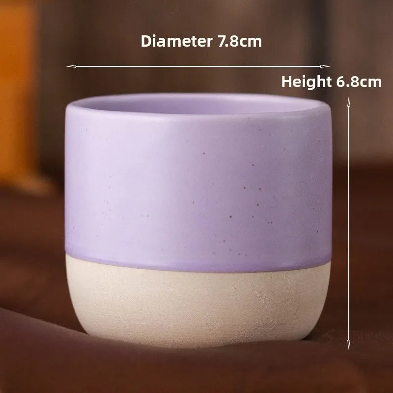 Stoneware Ceramic Japanese Tea Cup + Set
