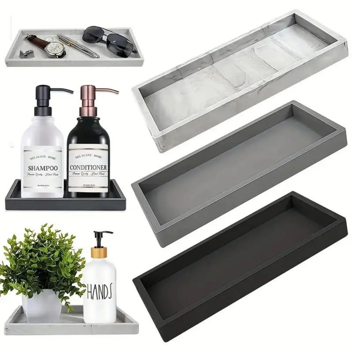 Silicone Bathroom Tray
