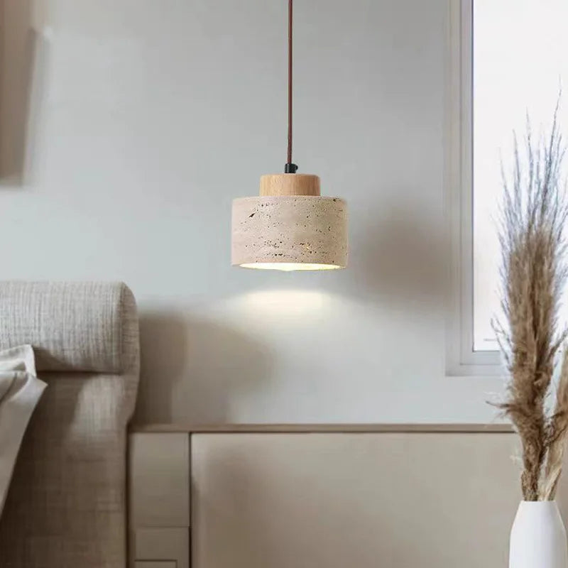 Travertine Modern Pendant Light