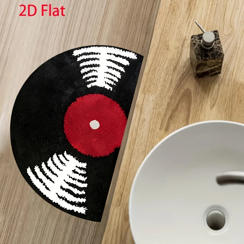 Non-Slip Retro Bath Mat