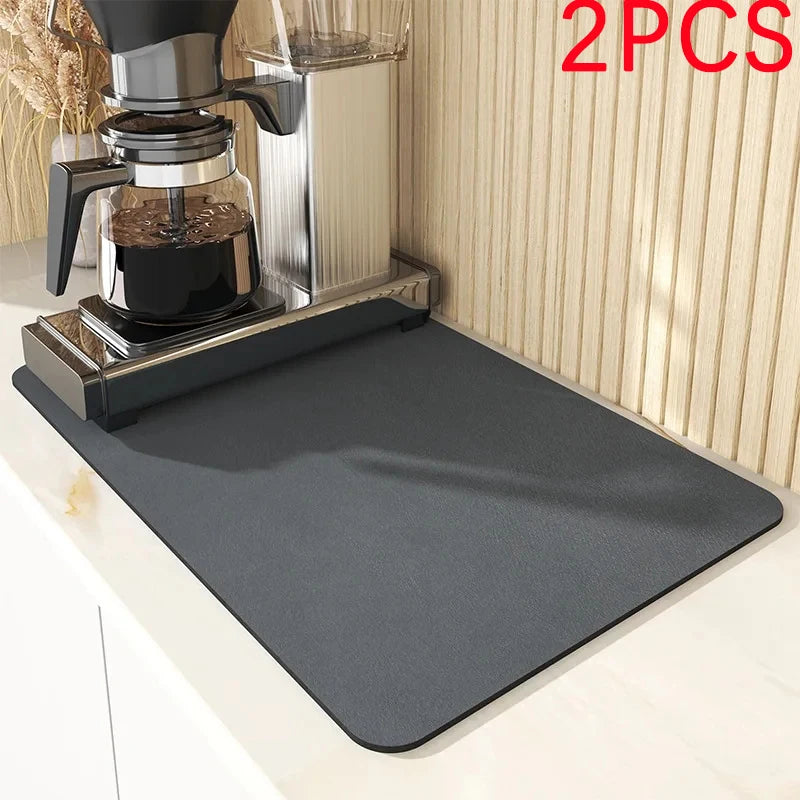 Absorbent Non-Slip Bath Mat
