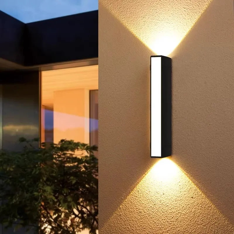 Modern IP65 Aluminium Outdoor Wall Light