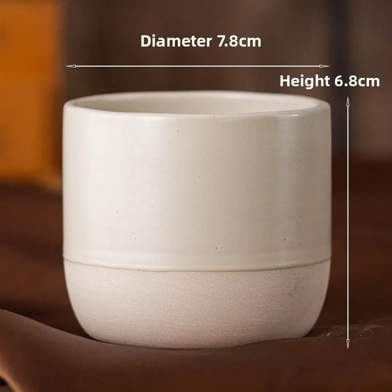 Stoneware Ceramic Japanese Tea Cup + Set