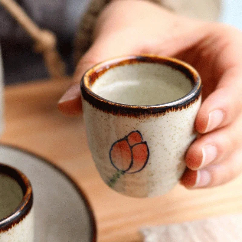 Ceramic Japanese Sake Cup