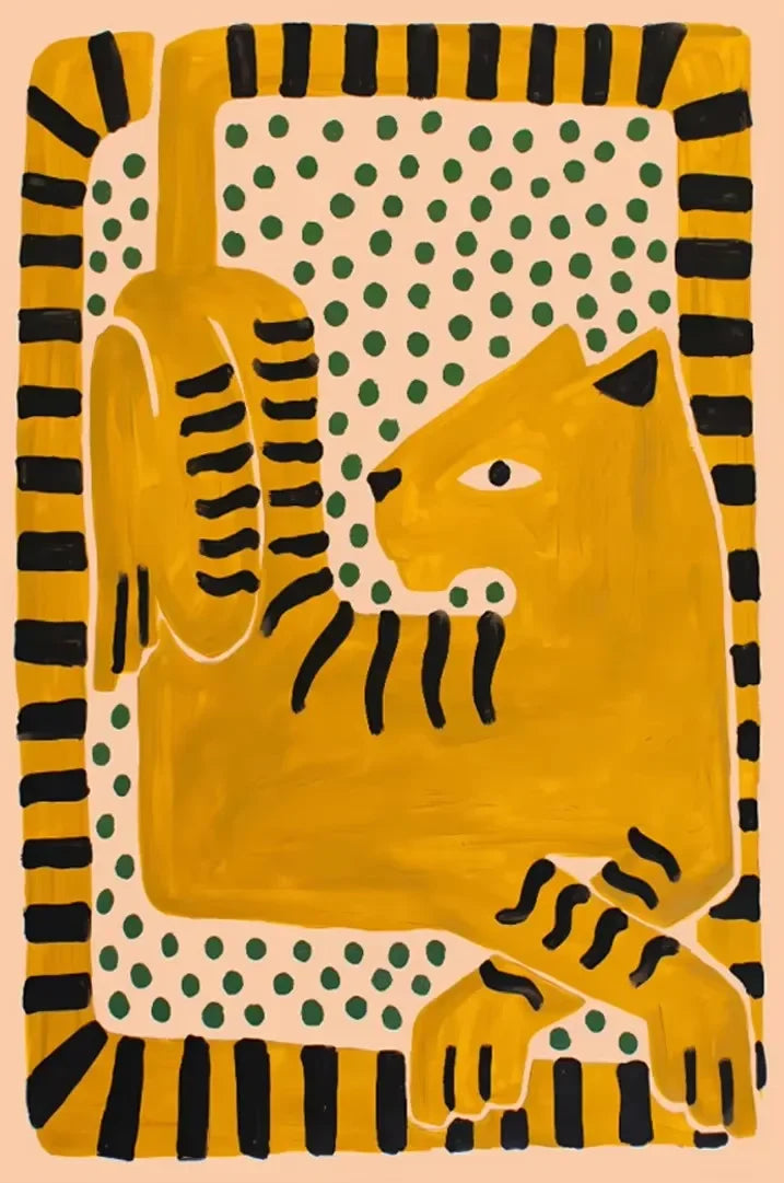 Tiger Area Rug
