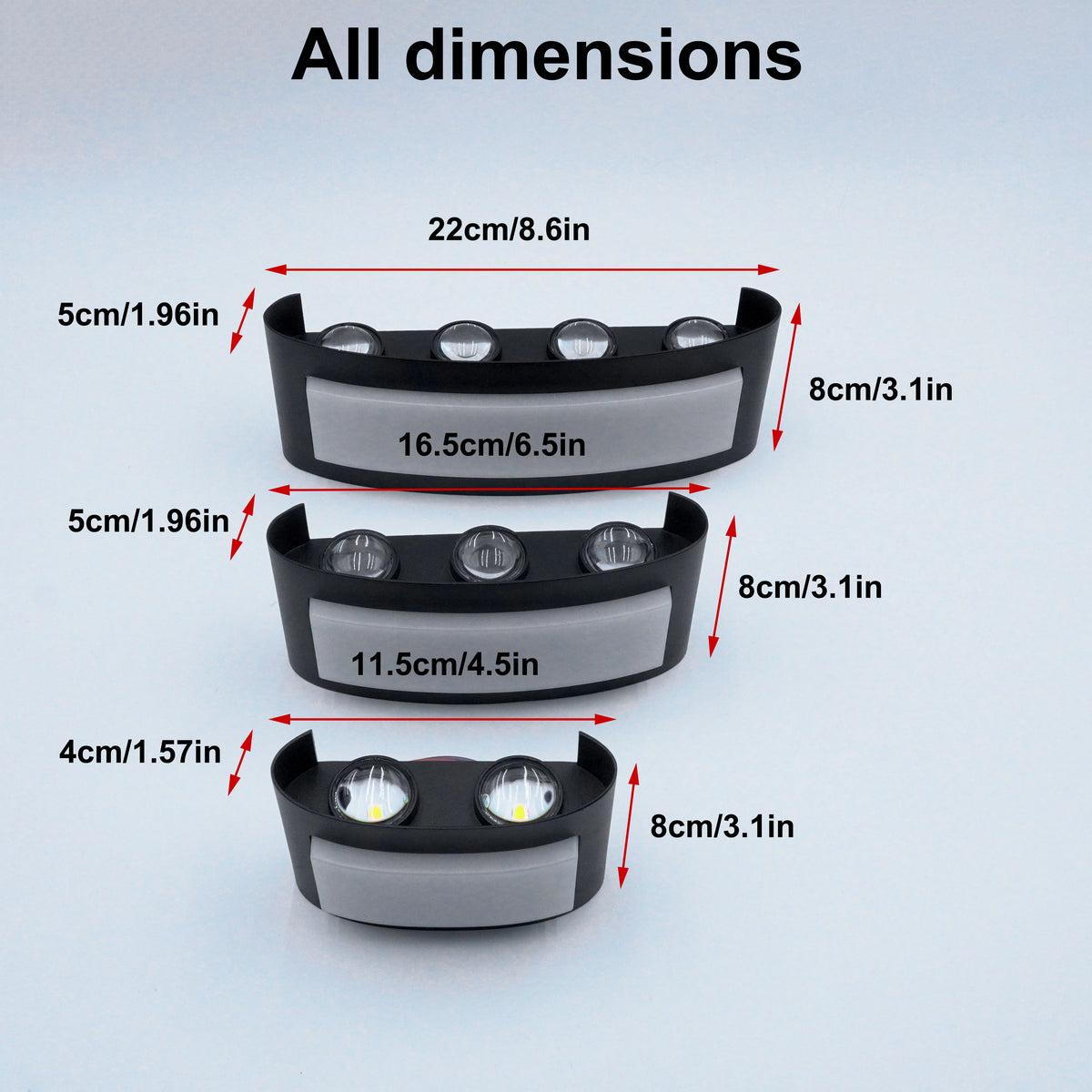 Aluminium Wall Sconce