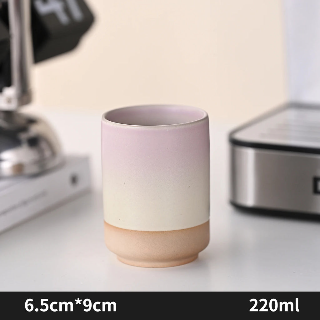 Stoneware Ceramic Japanese Tea Cup + Set