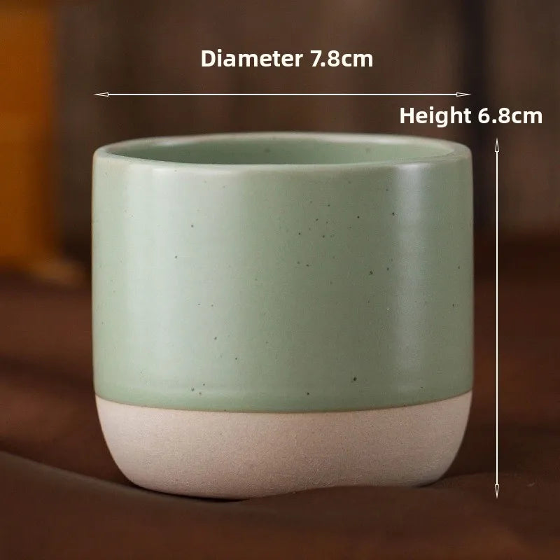 Stoneware Ceramic Japanese Tea Cup + Set