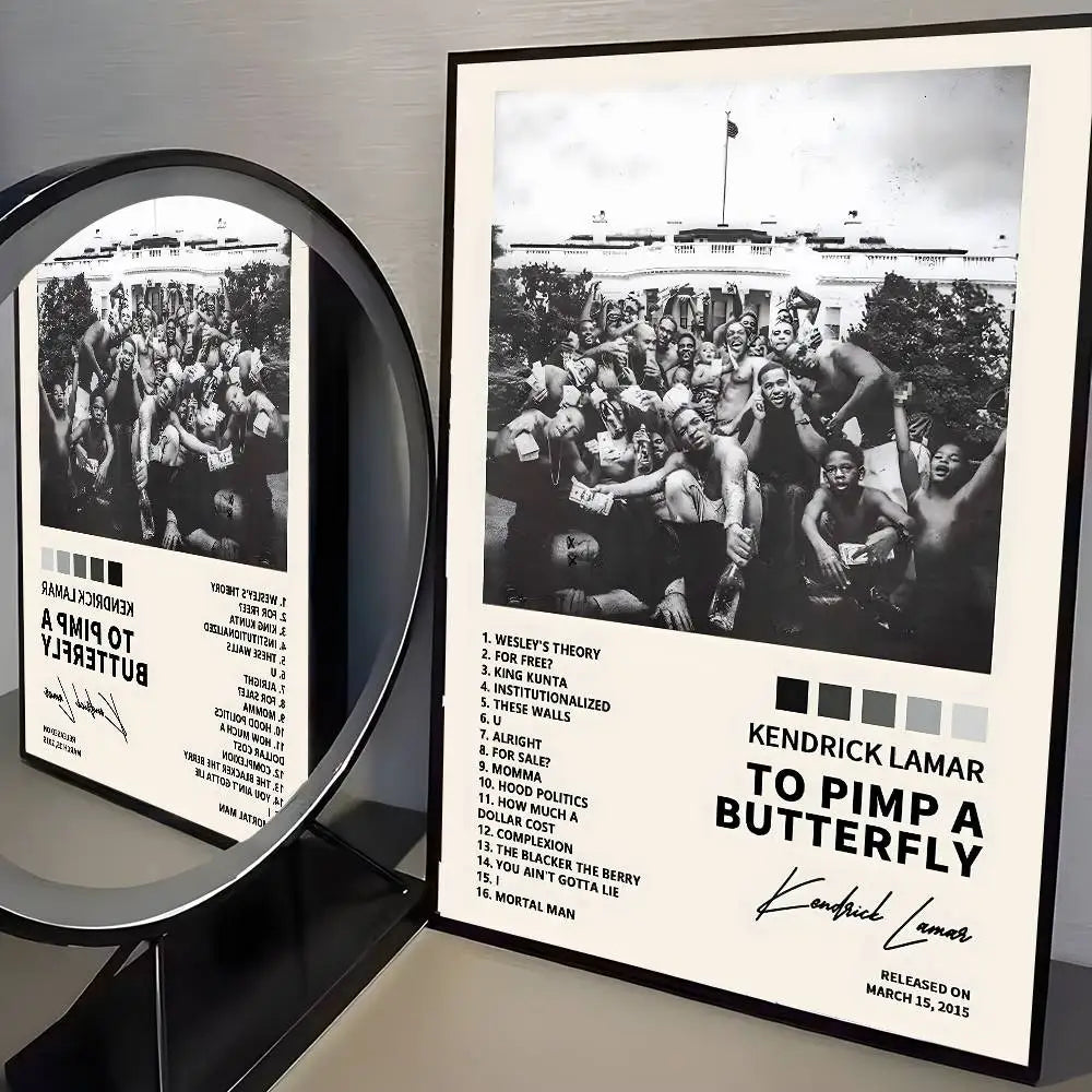 Kendrick Lamar Album Inspired Poster